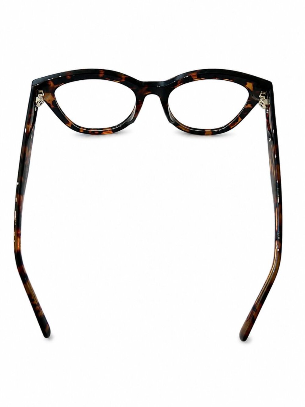 Tortoiseshell Eyeglass Frames with Star Accents 53-20-145 - Picture 6 of 9